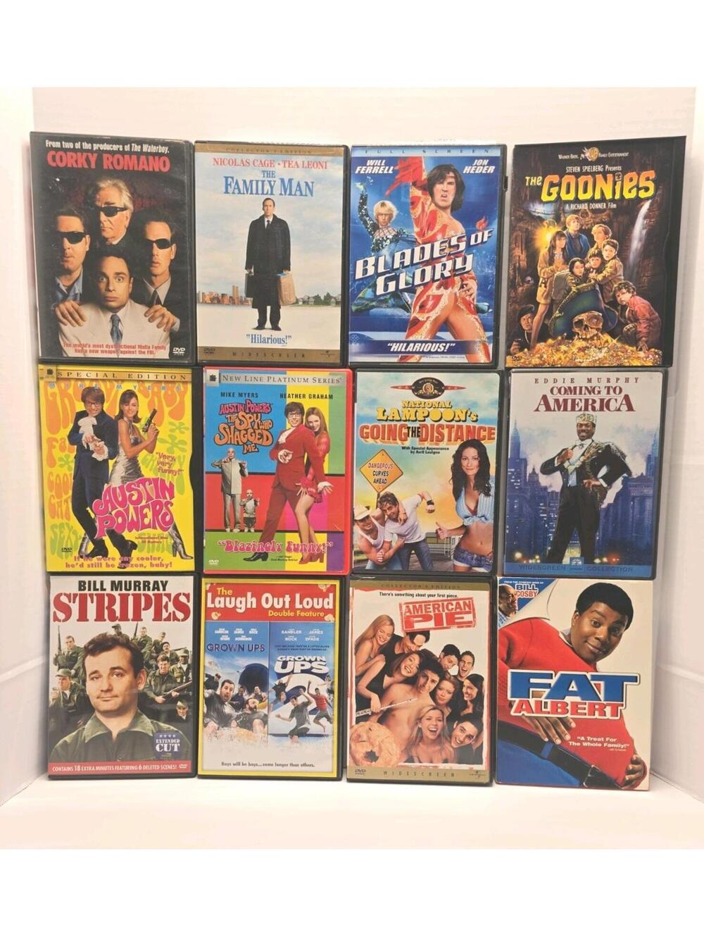 Lot of 12 Generational Comedy DVD Movies Bundle